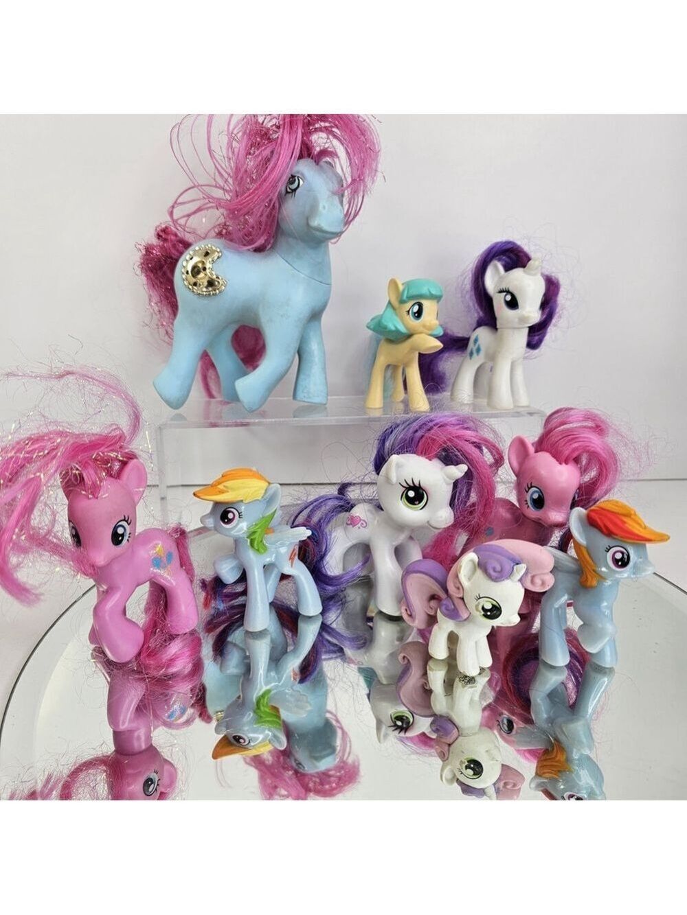 My Little Pony Set Of 10 Various Figures Years. Ponies Horse, Equestrian MLP